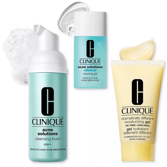 Clinique acne solution clinical clearing kit with clinical clearing gel All skin - Picture 1 of 7